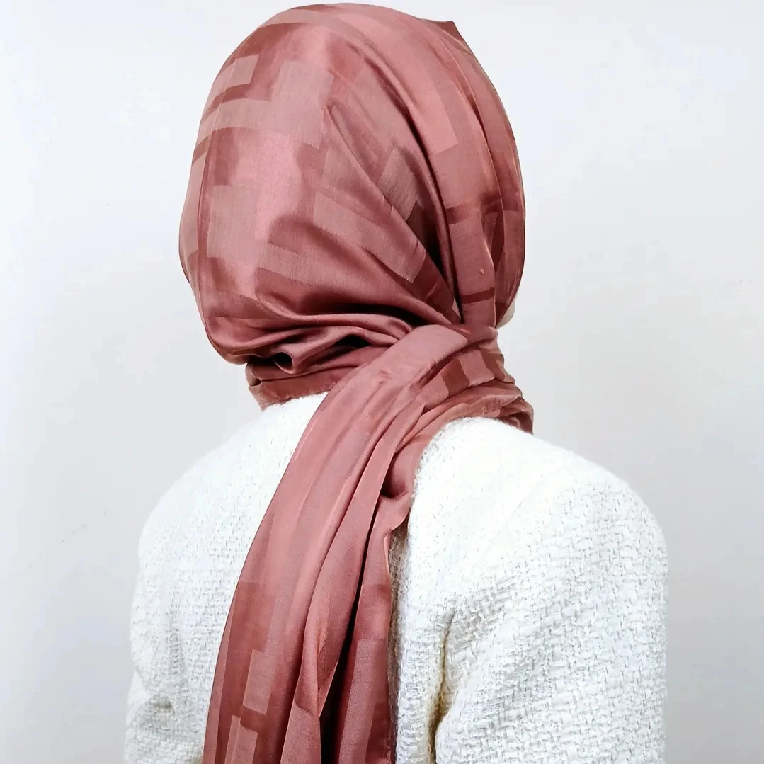 Kiremit Renkli Jakarli Şal