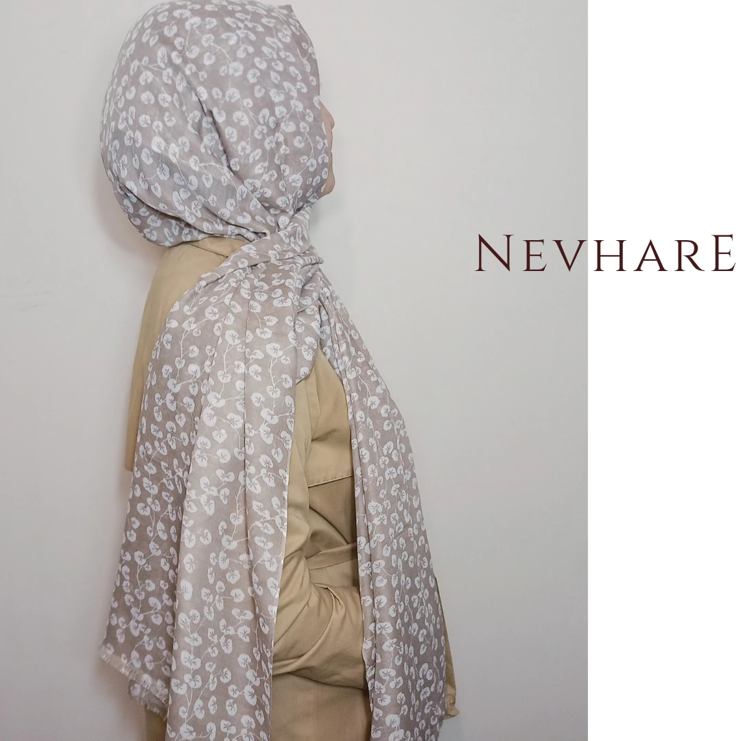 Cicekli Sutkahve  Şal