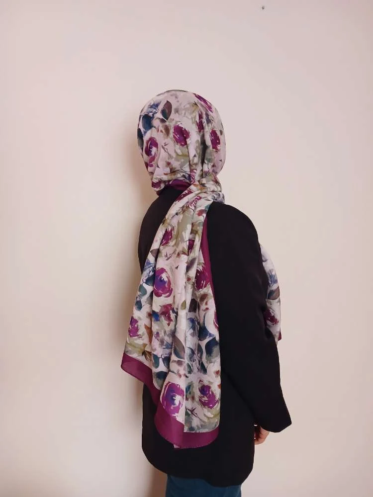 Gazal Serisi Mor Şal