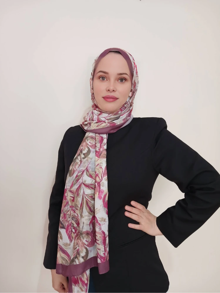 Gazal Serisi Pembe Şal