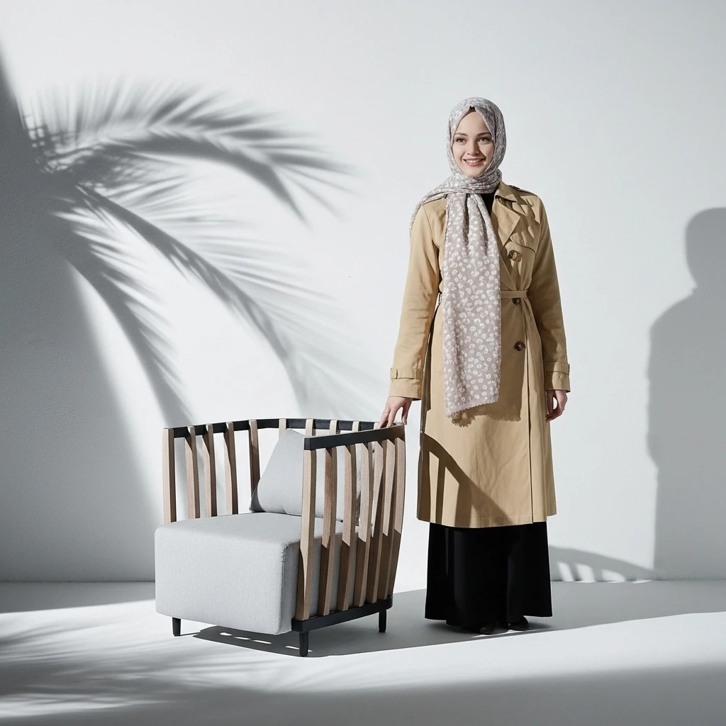 Cicekli Sutkahve  Şal