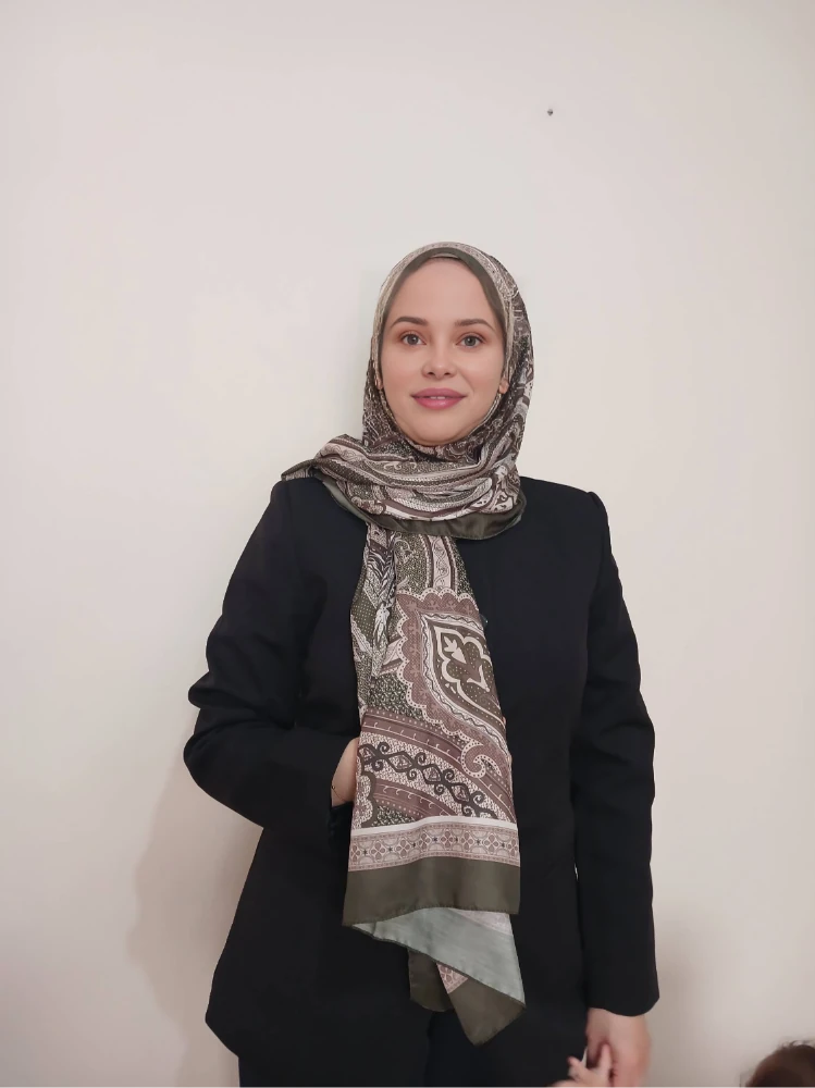 Etnik Desen Haki Şal