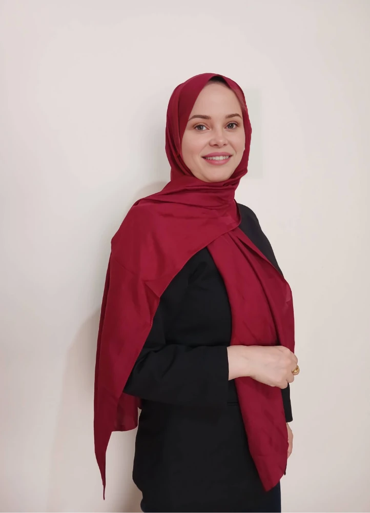 Jakarli Kırmızı Şal