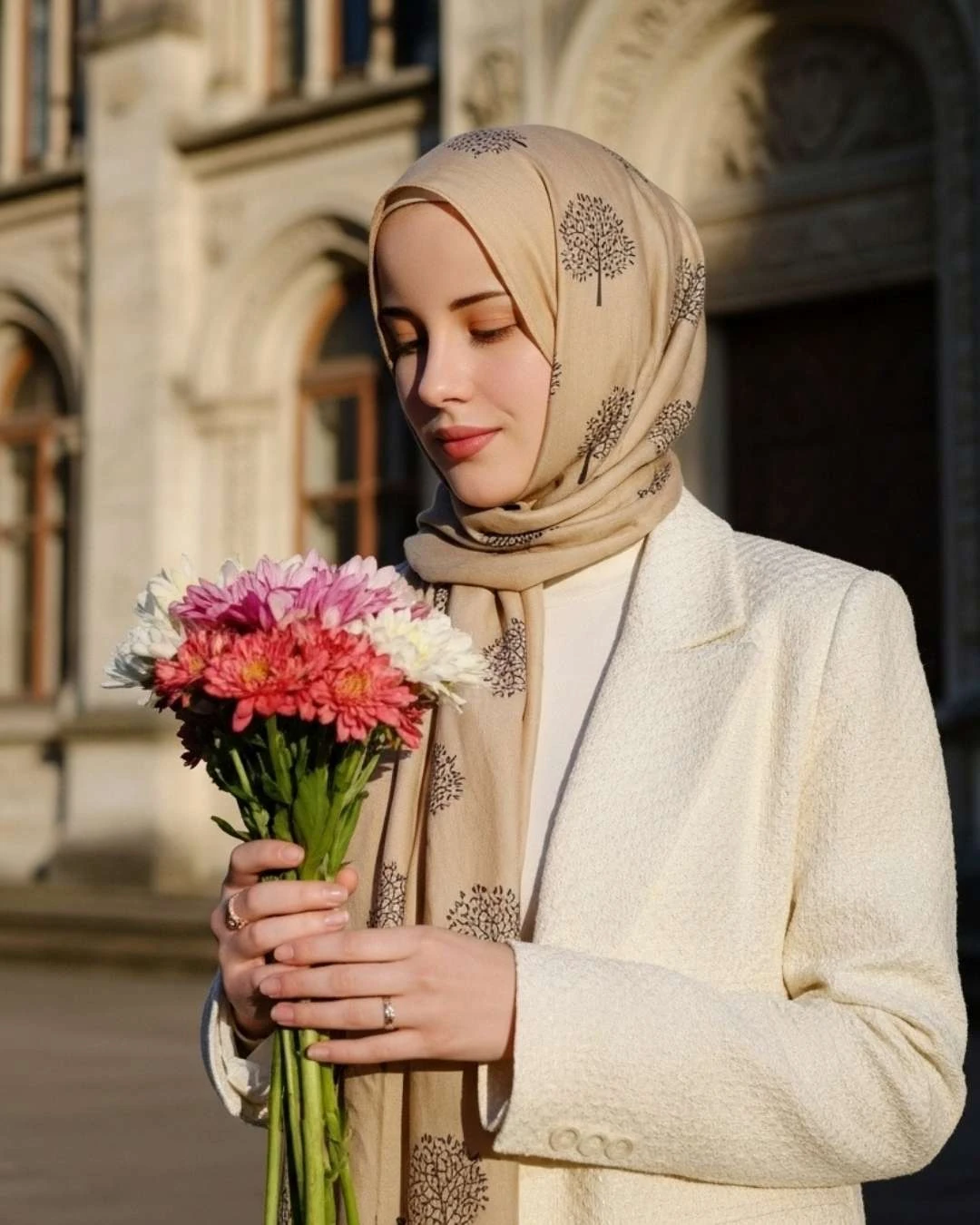 Gazal Series Kahverengi Şal