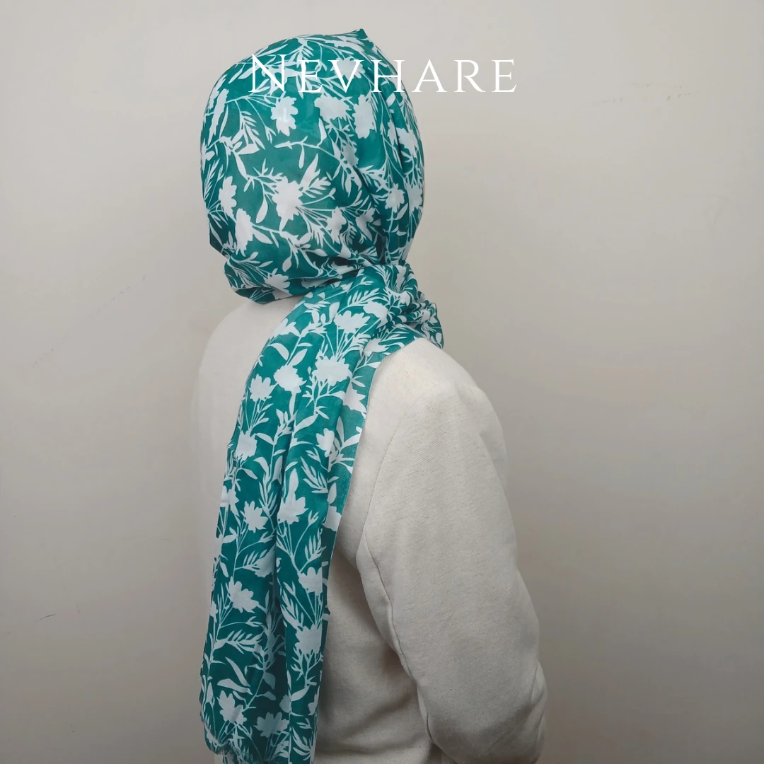 Ağaç Dalı Desenli Şal