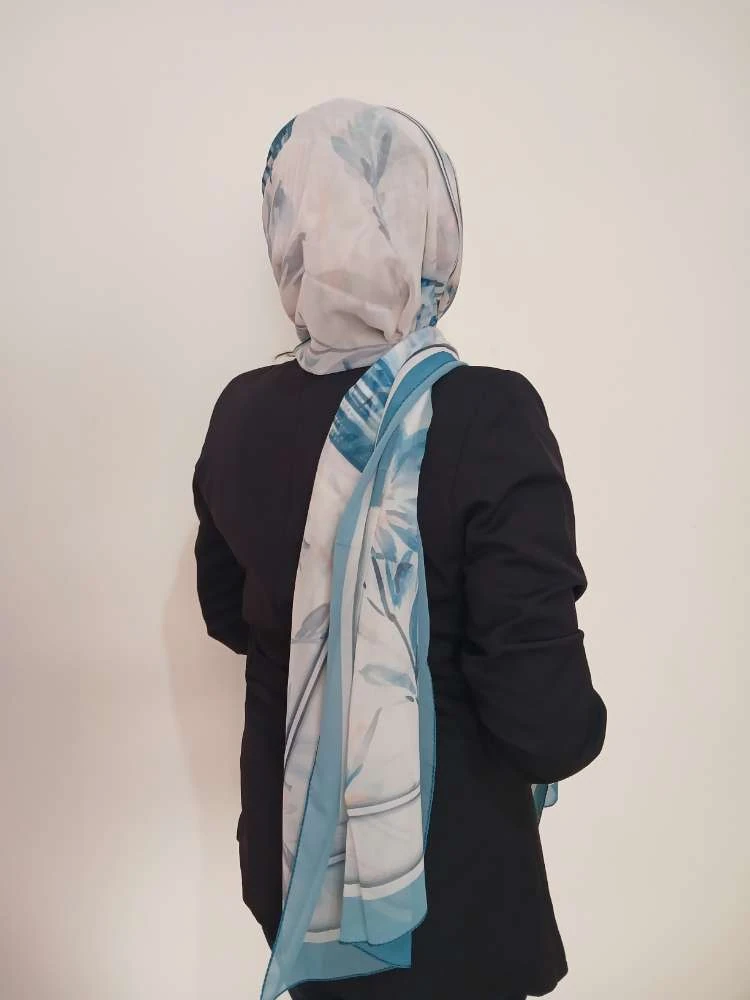 Nevbahar Turkuaz Şal