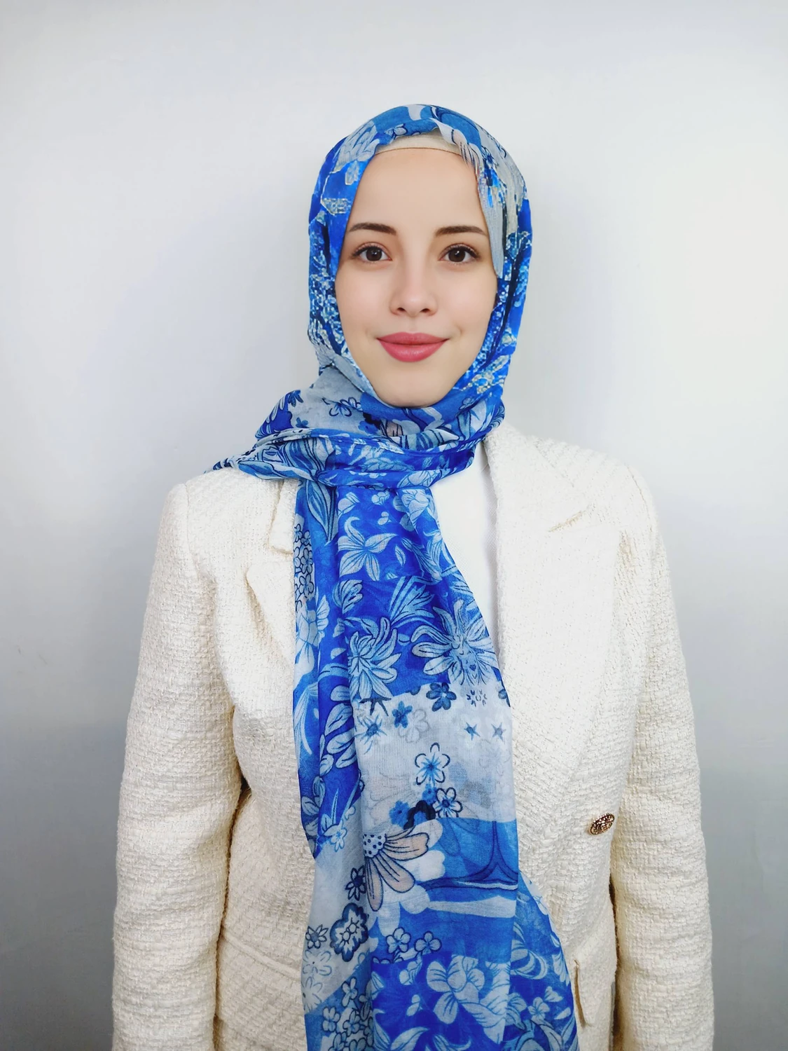 Gesilli Series Mavi Şal