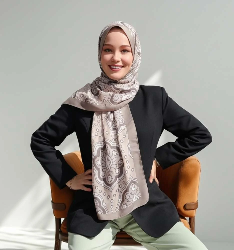 Hemini Serisi Bej Şal