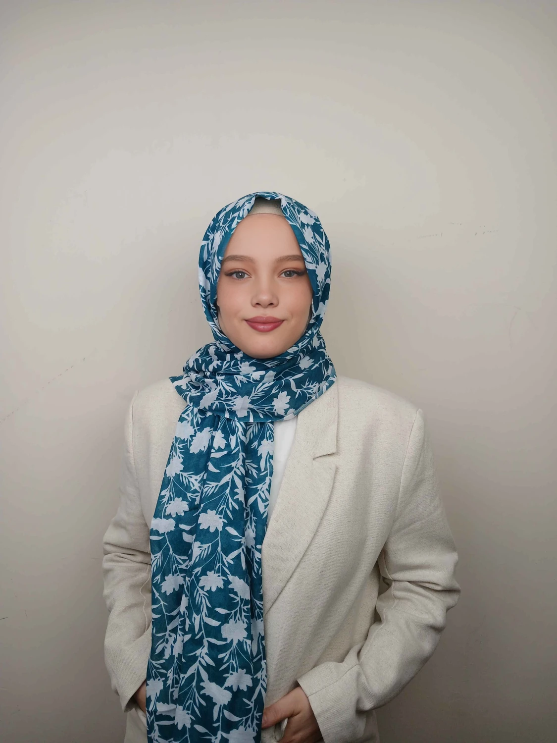 Ağaç Dalı Desenli Şal