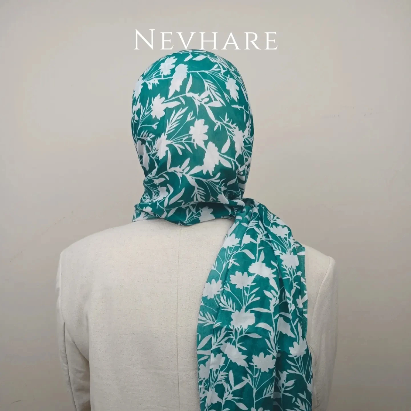 Ağaç Dalı Desenli Şal