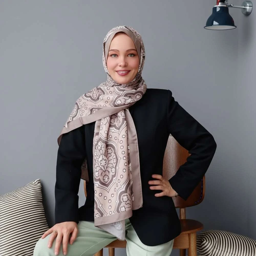 Hemini Serisi Bej Şal