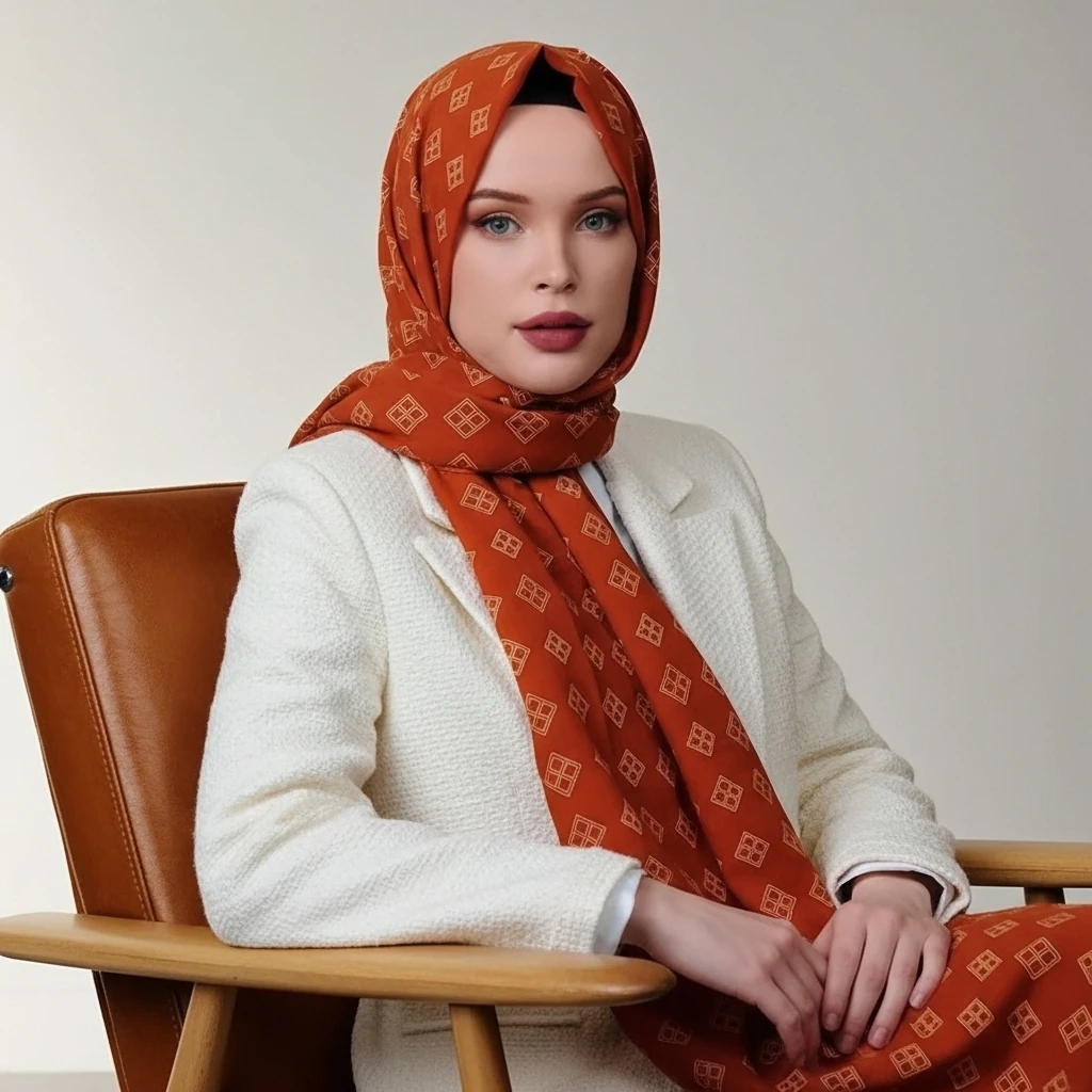 Nevdesen Kiremit Şal