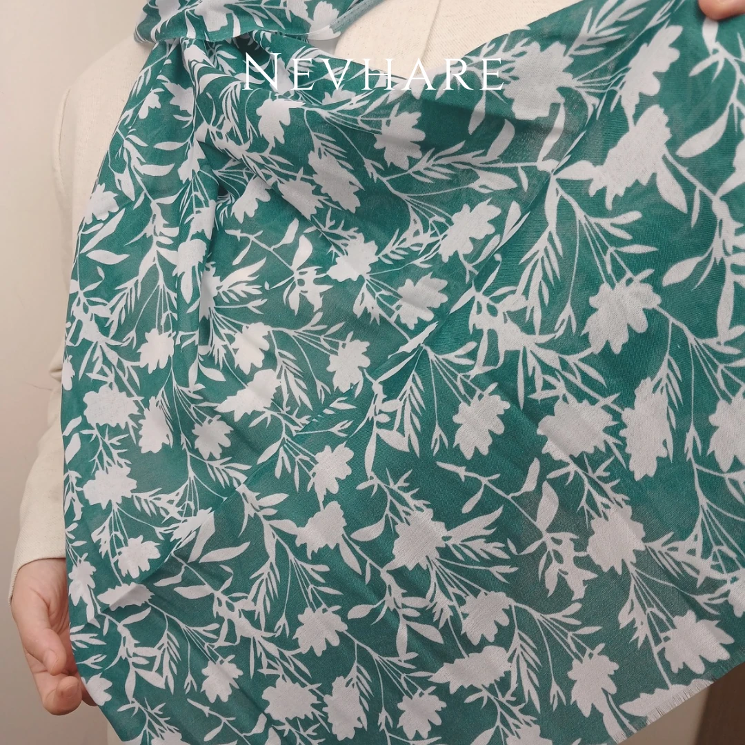 Ağaç Dalı Desenli Şal