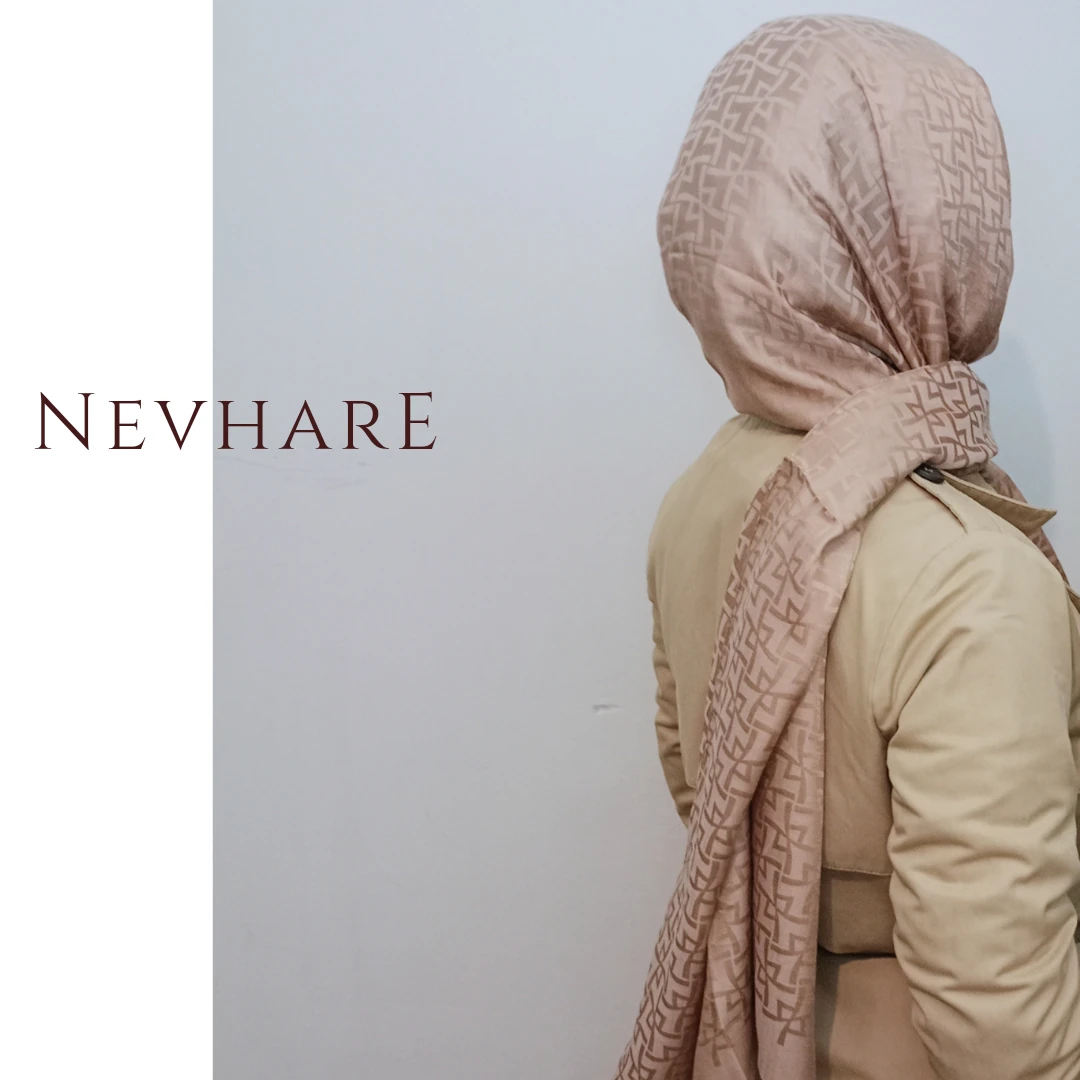 Çizgi Desenli Jakarlı Şal