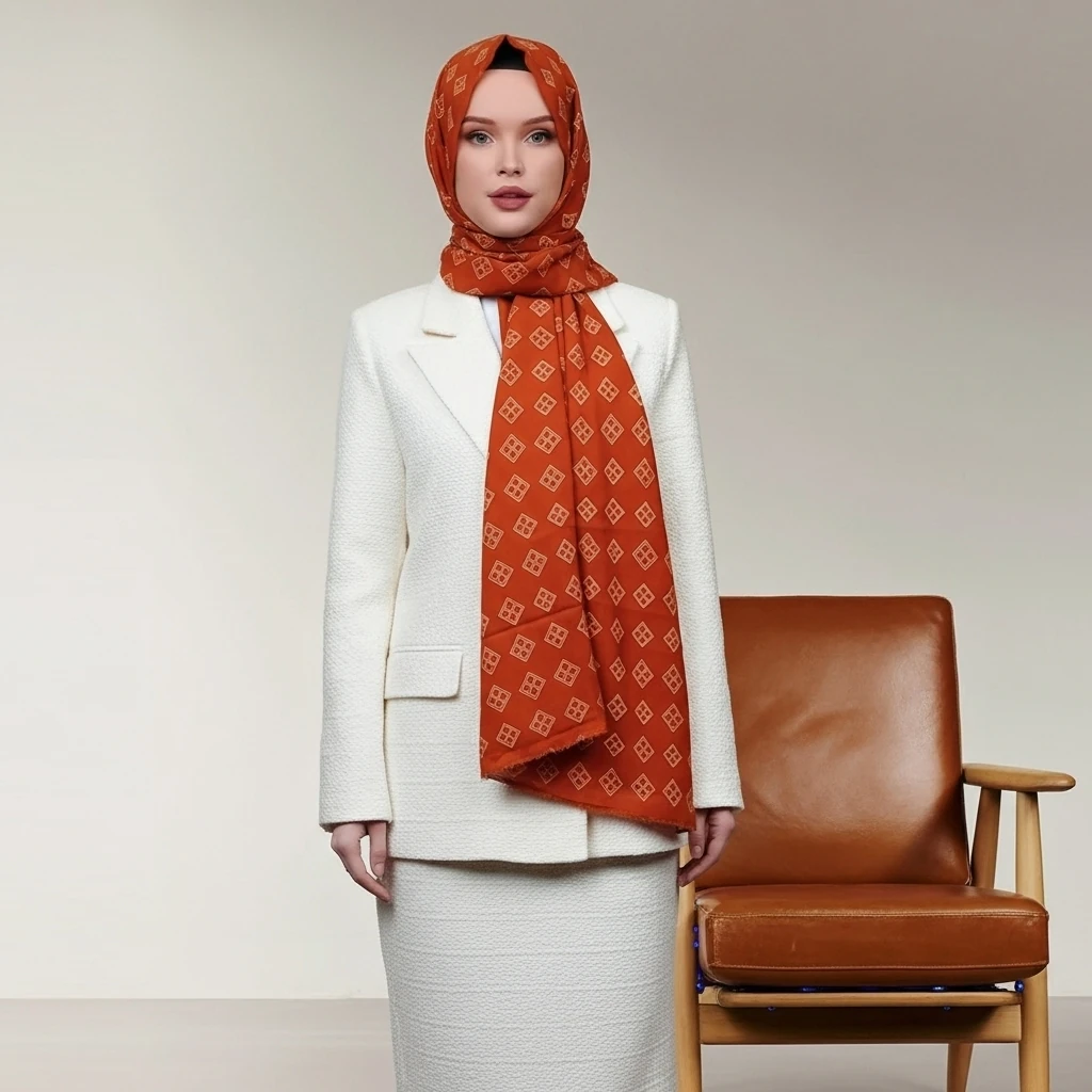 Nevdesen Kiremit Şal