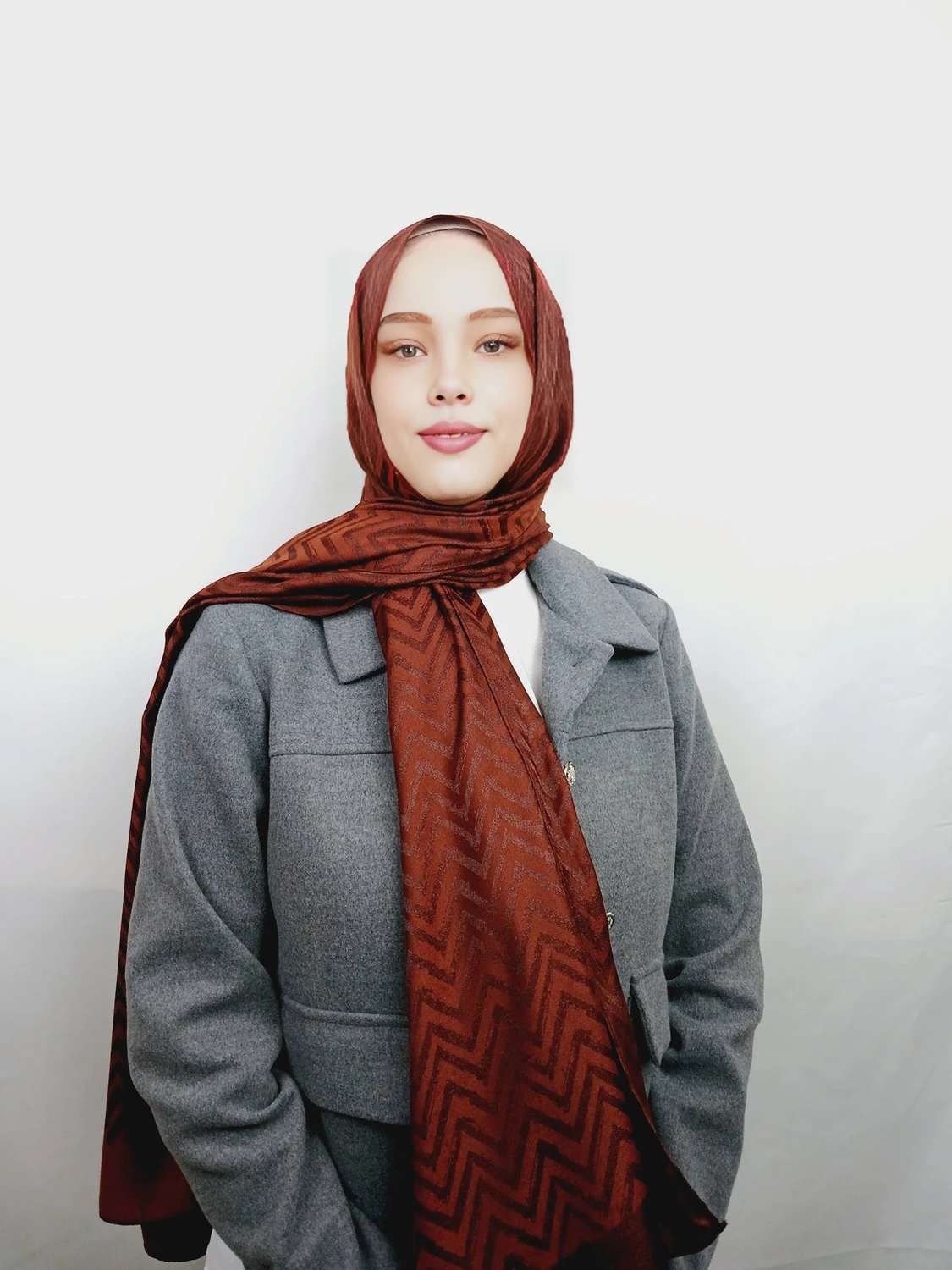 Kiremit Jakarli Şal