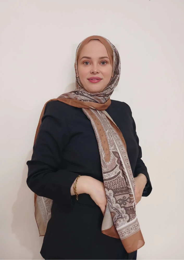 Etnik Desen Kahverengi Şal