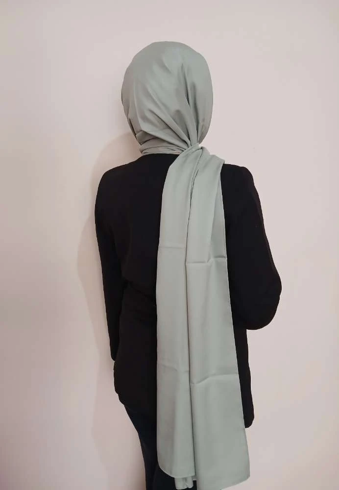 Yesil Düz Şal