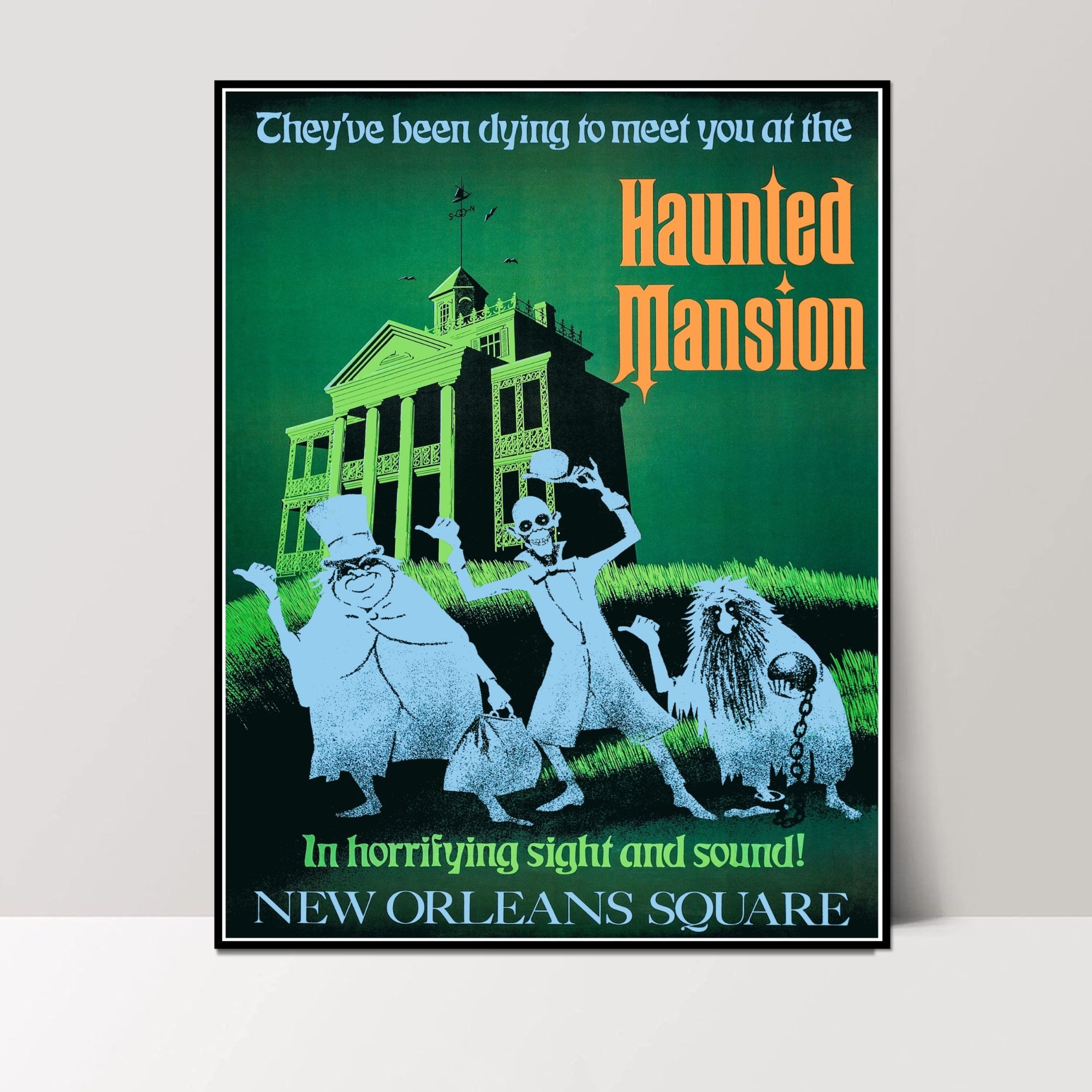 Disneyland Amusement Park Posters - 8x10 Inches UNFRAMED Set of 9 Entertainment Wall Art for Teen Boys Room and Girls Bedroom Decor - Storybook Land, Haunted Mansion, Big Thunder Mountain, Jungle River, Space Mountain, Alice in Wonderland Themed Prints