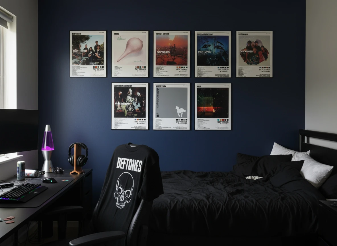 Deftones Full Discography Album Cover Poster Set (9-Pack) - Unframed 8x10" Prints - Perfect for Gallery Walls