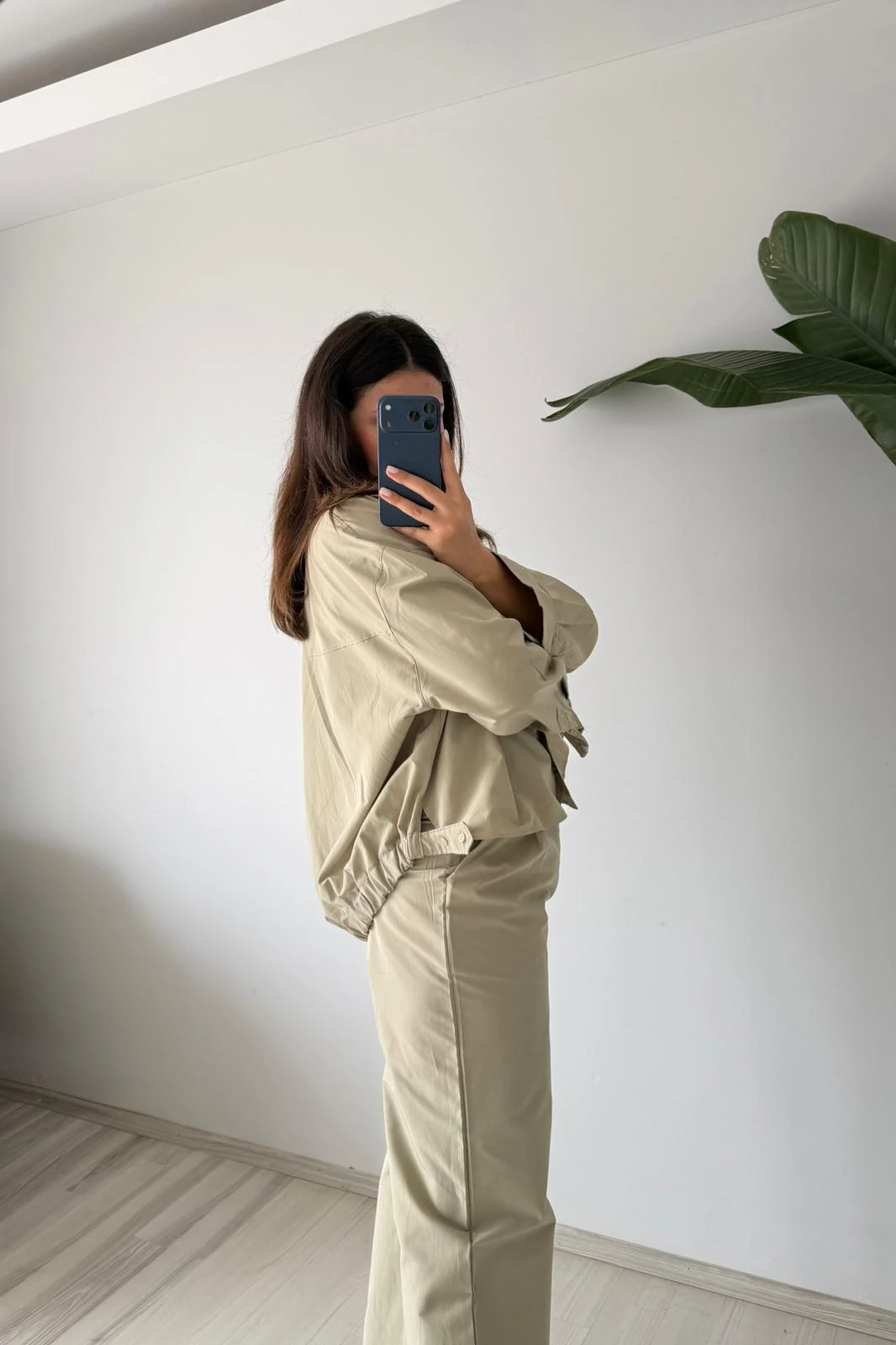 Hacimli Gömlek Palazzo Takım