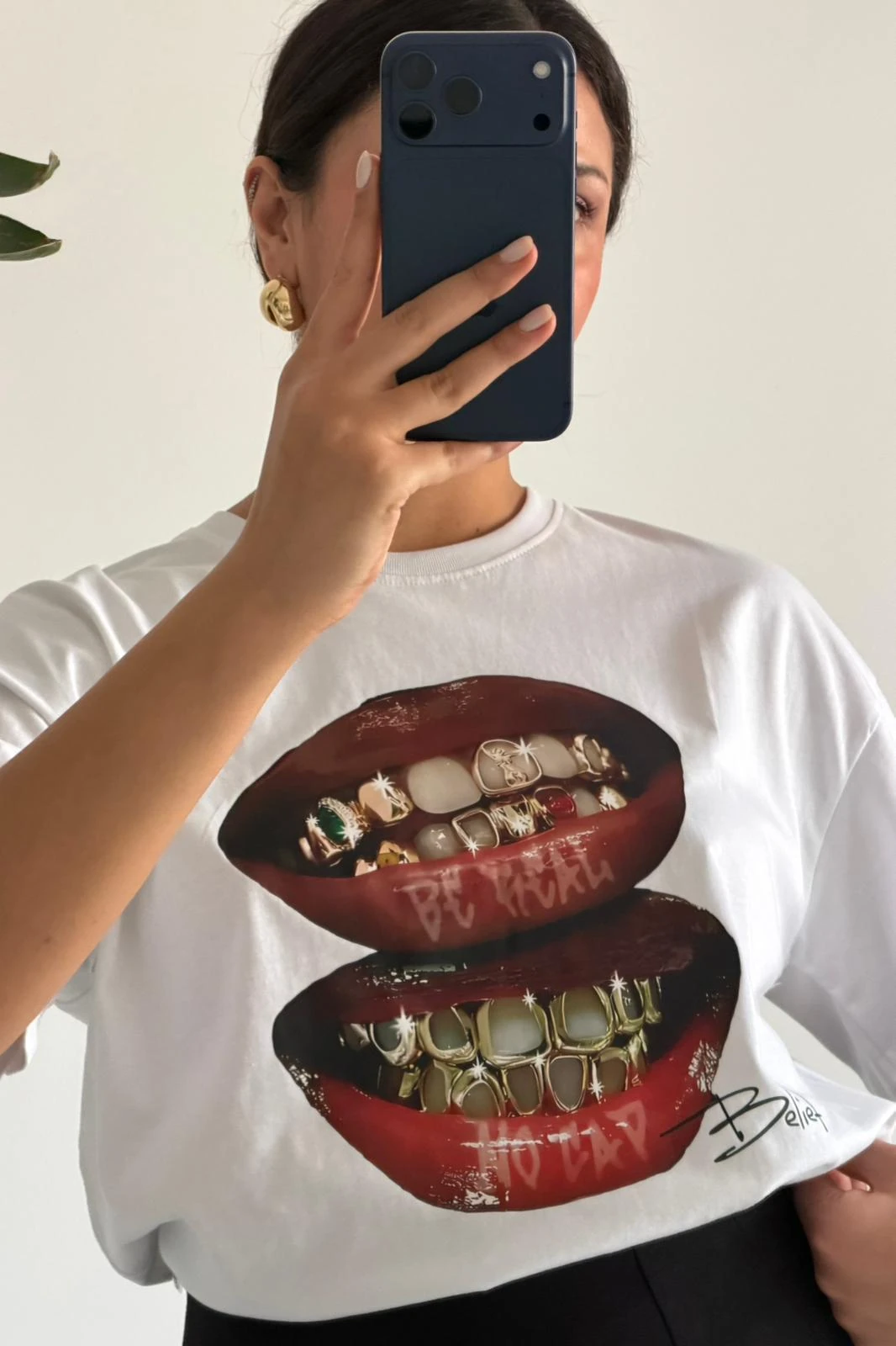 Baskılı Oversize Tişört – 3 Farklı Tasarım