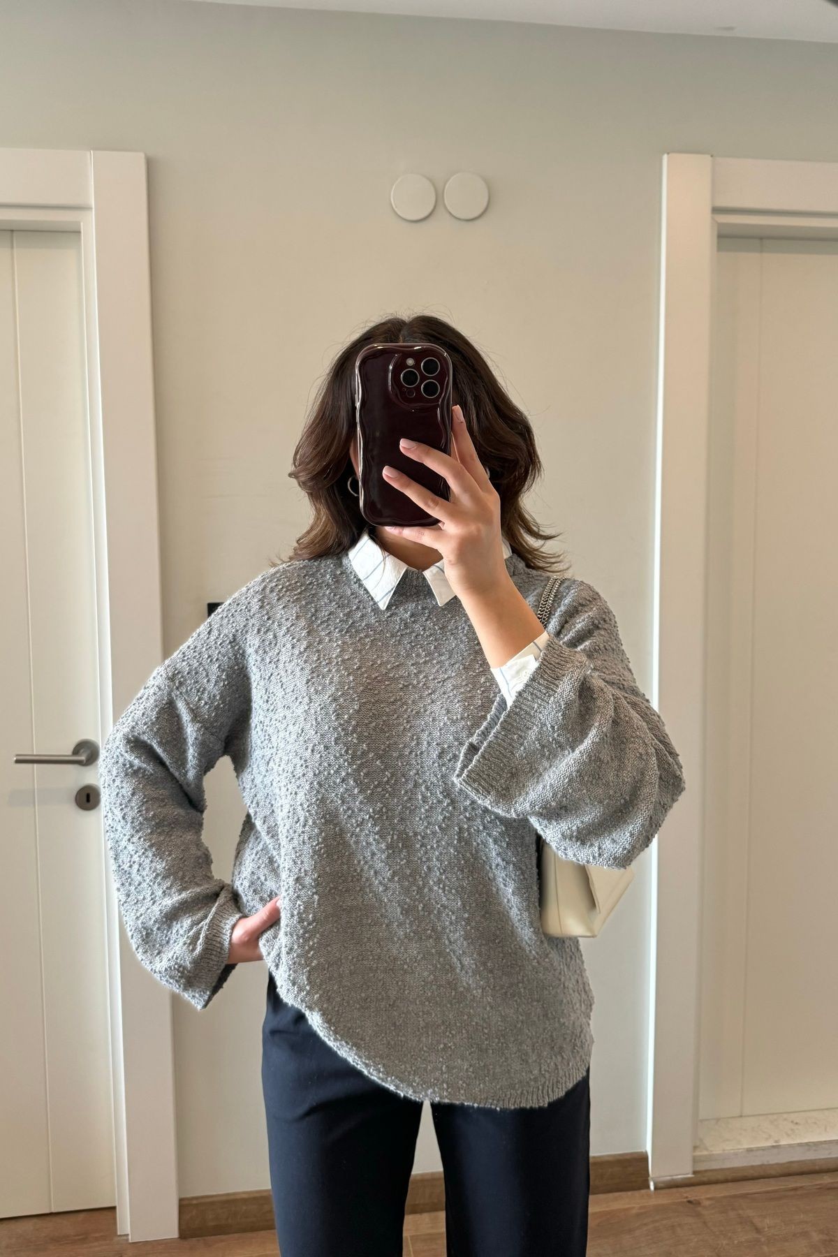 Oversize Kesim Kazak