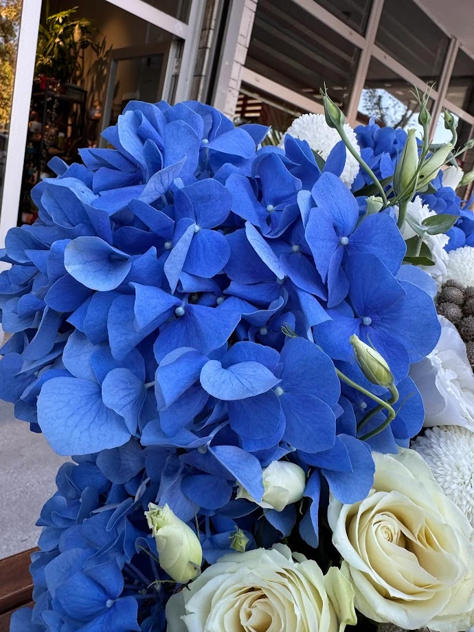 Mavi Ortancalı Kutu Aranjman