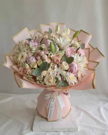 Soft Pink buketi