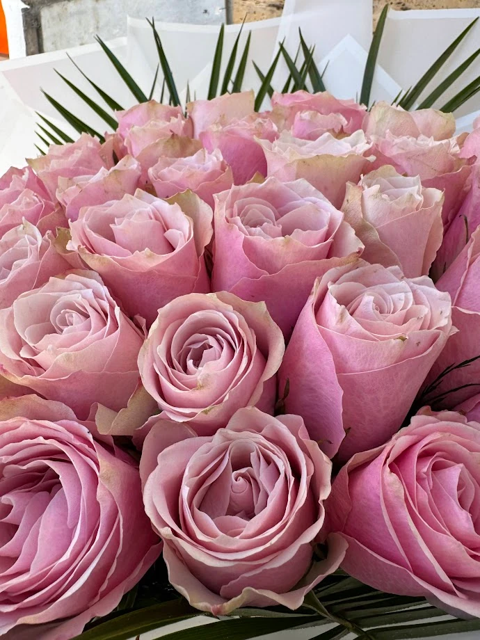 41 Adet Pink Athena ( Açık Pembe) Gül Buketi 