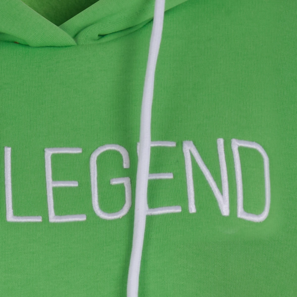 Siren Kadın Fıstık Yeşili Kapüşonlu Kısa Sweatshirt