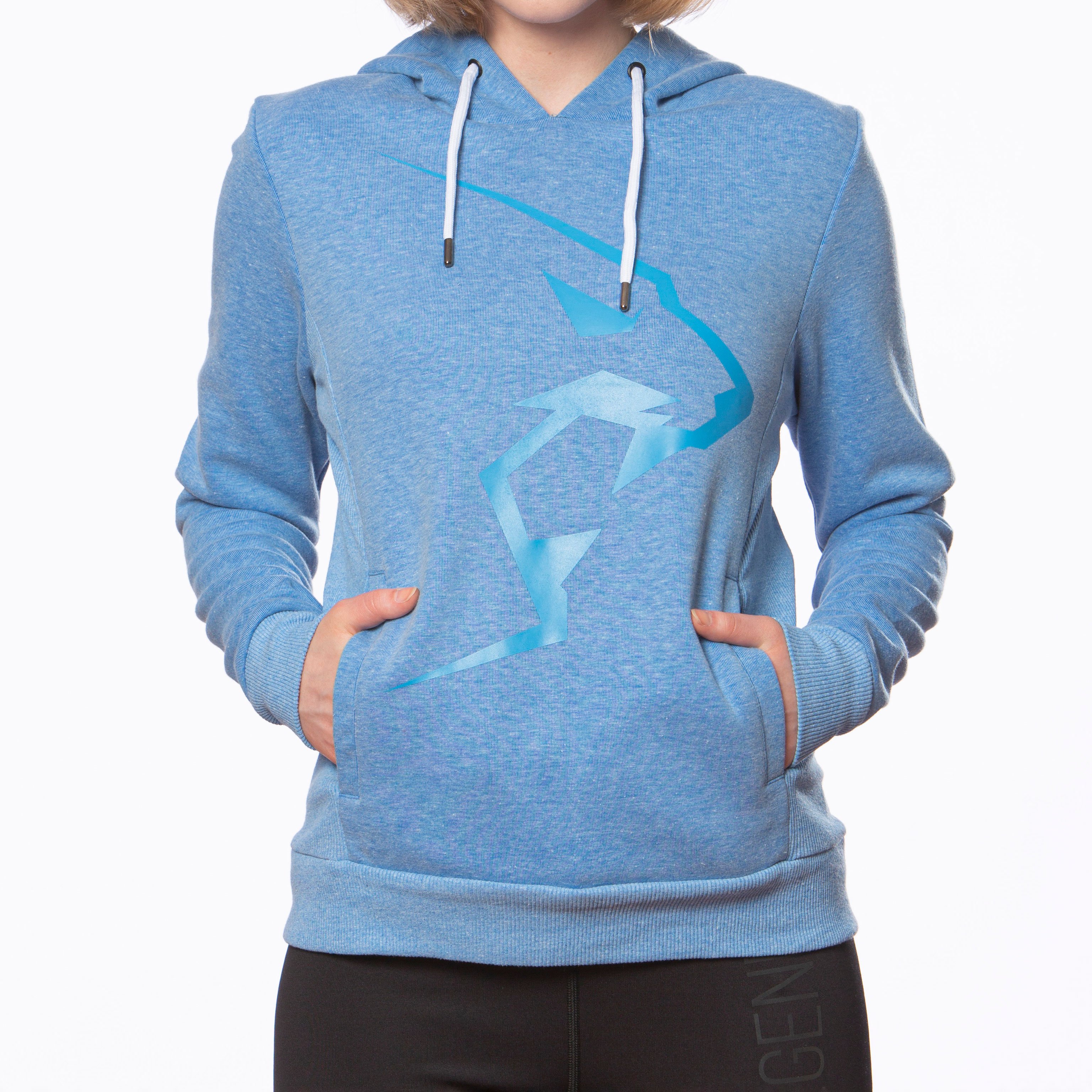 Liger Kadın Kapüşonlu Sweatshirt - Mavi