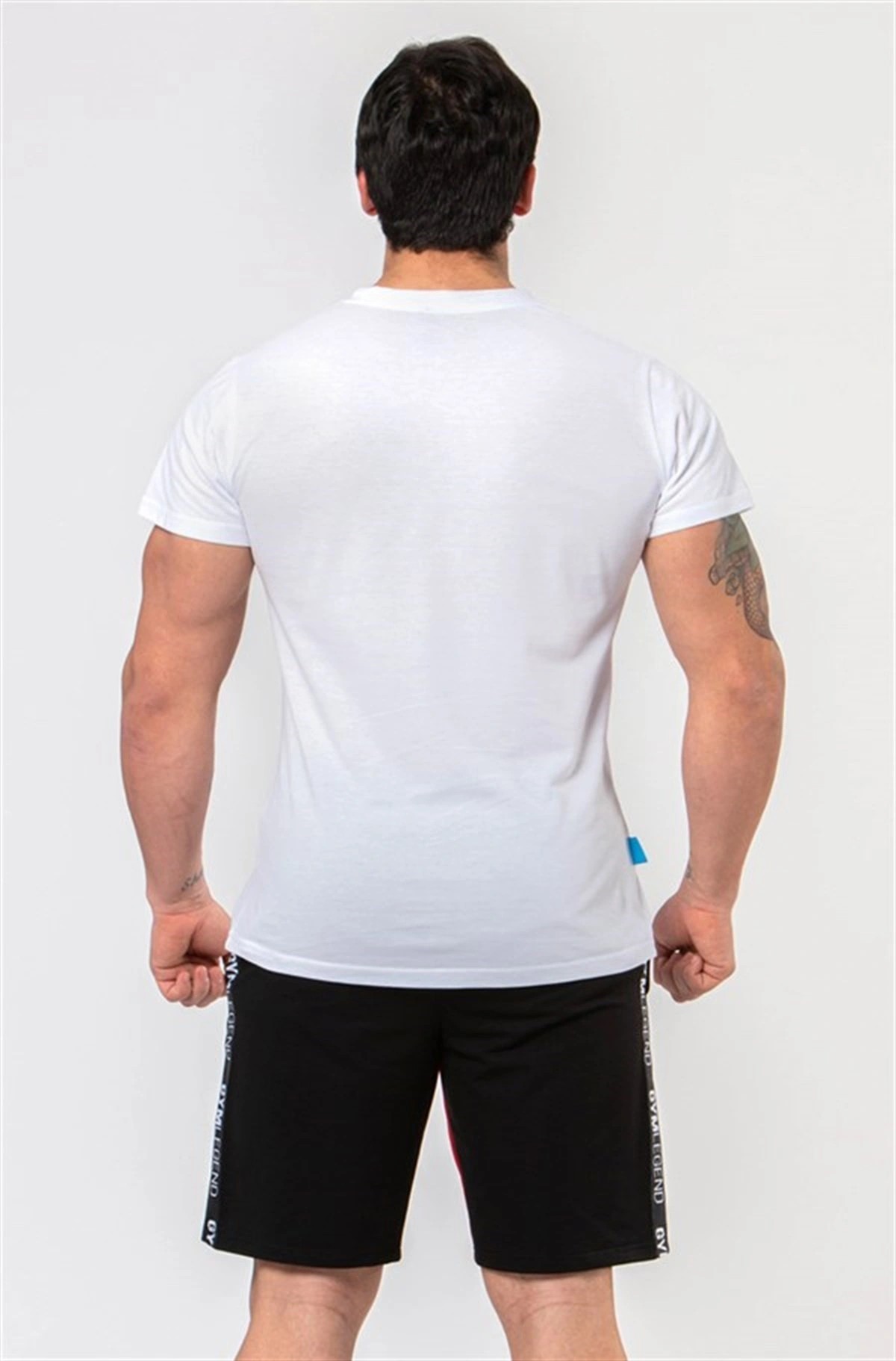 Beyaz Pike Kısa Kollu Basic Erkek Tişört