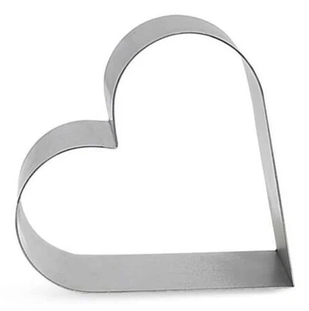 Kalp Kek Kalıbı Yk : 7 cm Çap : 8 cm