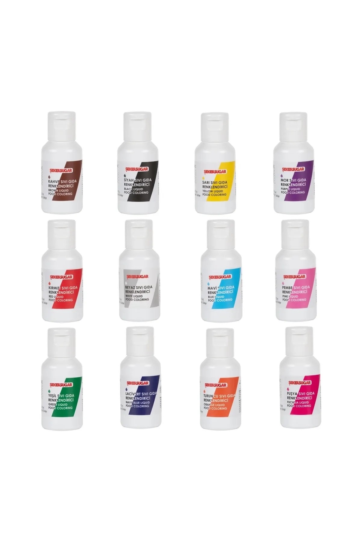 SekerSugar Sıvı Gıda Boyası 20 ml