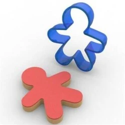 KURABİYE KALIBI KURABİYE ADAM