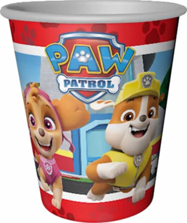 B.E LISANSLI PAW PATROL REFRESH BARDAK 8'Lİ