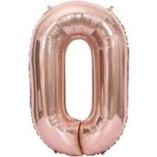 Rose Folyo Balon Rakam 34 inç
