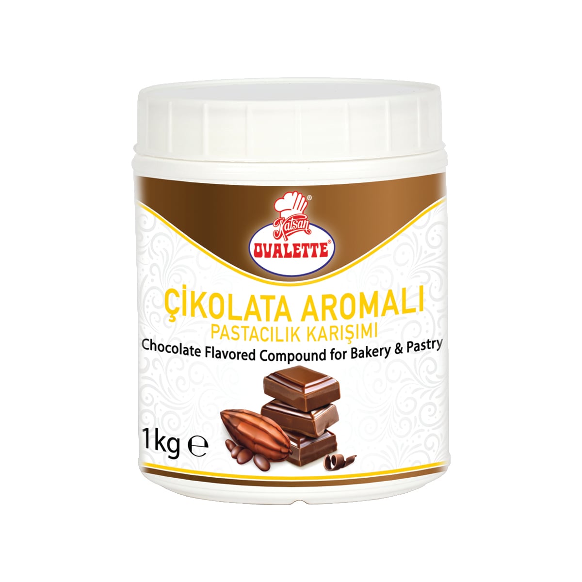 OVALETTE ÇİKOLATA AROMALI PASTACILIK KARIŞIMI 1 kg