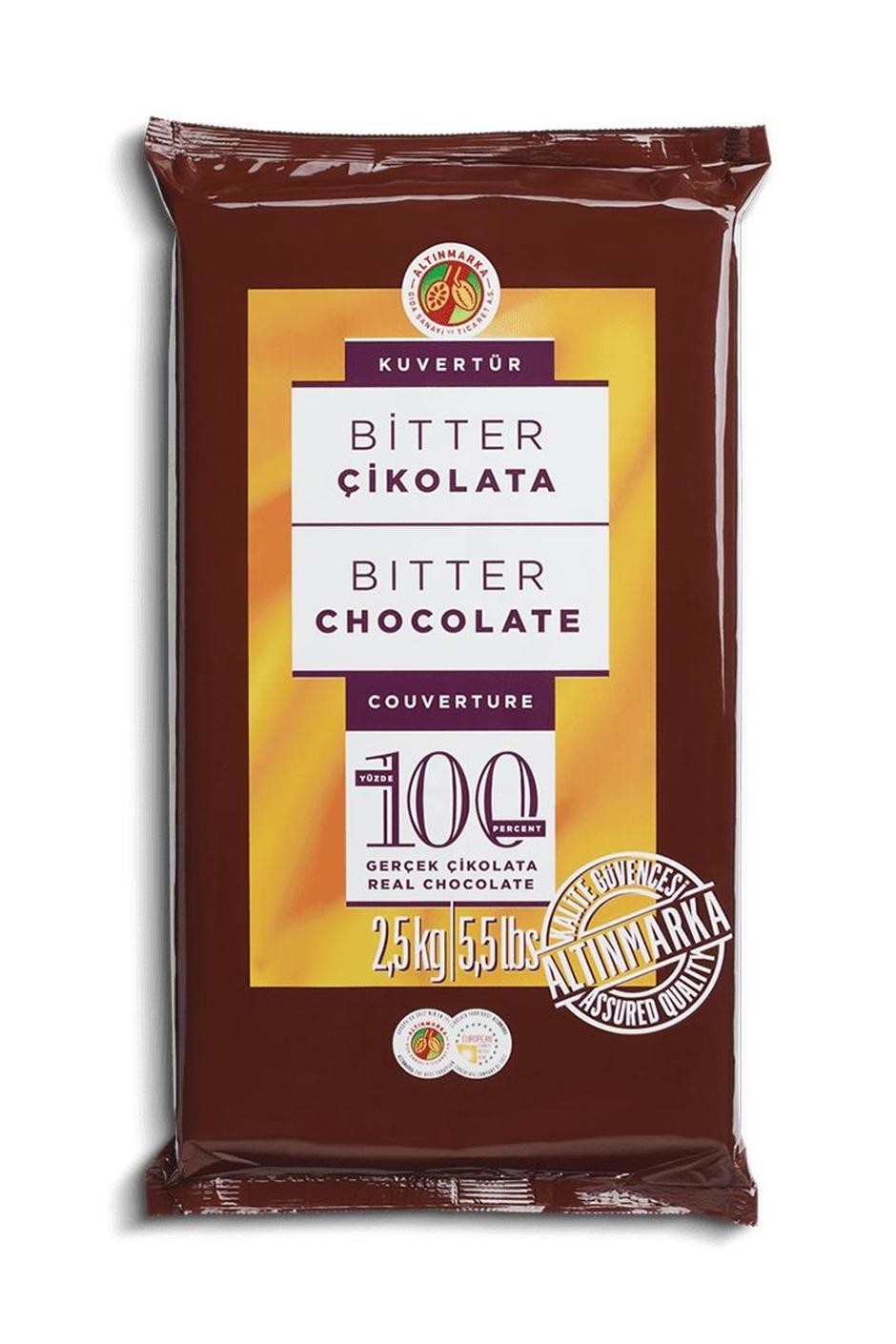 Altınmarka Bitter Kuvertür 2,5 Kg