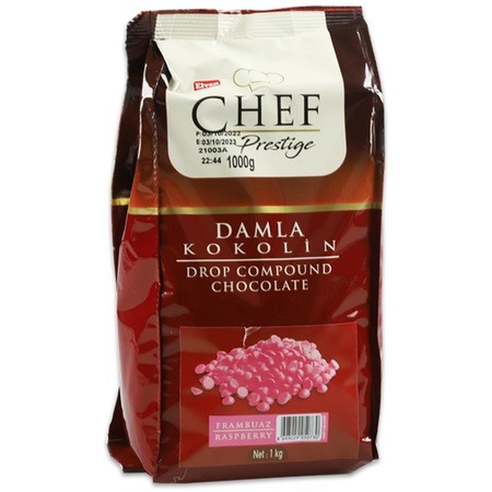 Elvan Frambuazlı Damla Kokolin 1 KG