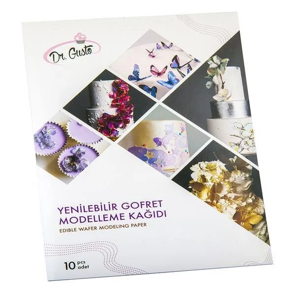 DR GUSTO ÇİÇEK MODELLEME KAĞIDI 10'LU