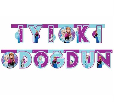 İYİ Kİ DOĞDUN FROZEN 2 B.E. LİSANSLI