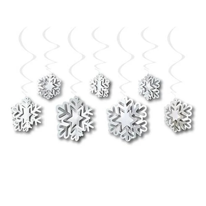 3D TAVAN SÜS KARTANESİ SİLVER 10'LU