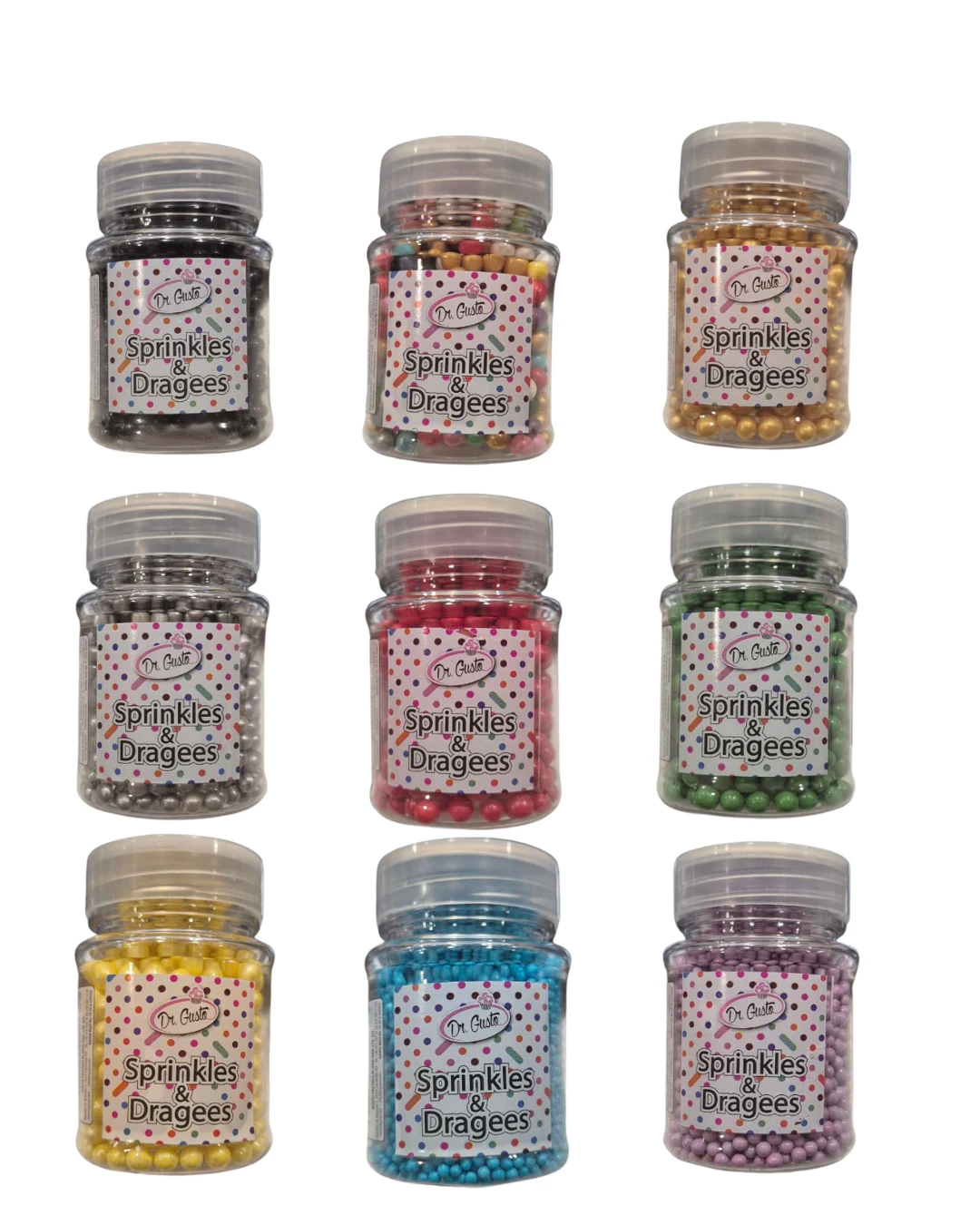 Pasta Üstü Boncuk Draje Şeker 45 GR 4 MM