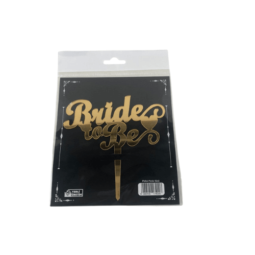 PLEKSİ BRIDE TO BE GOLD