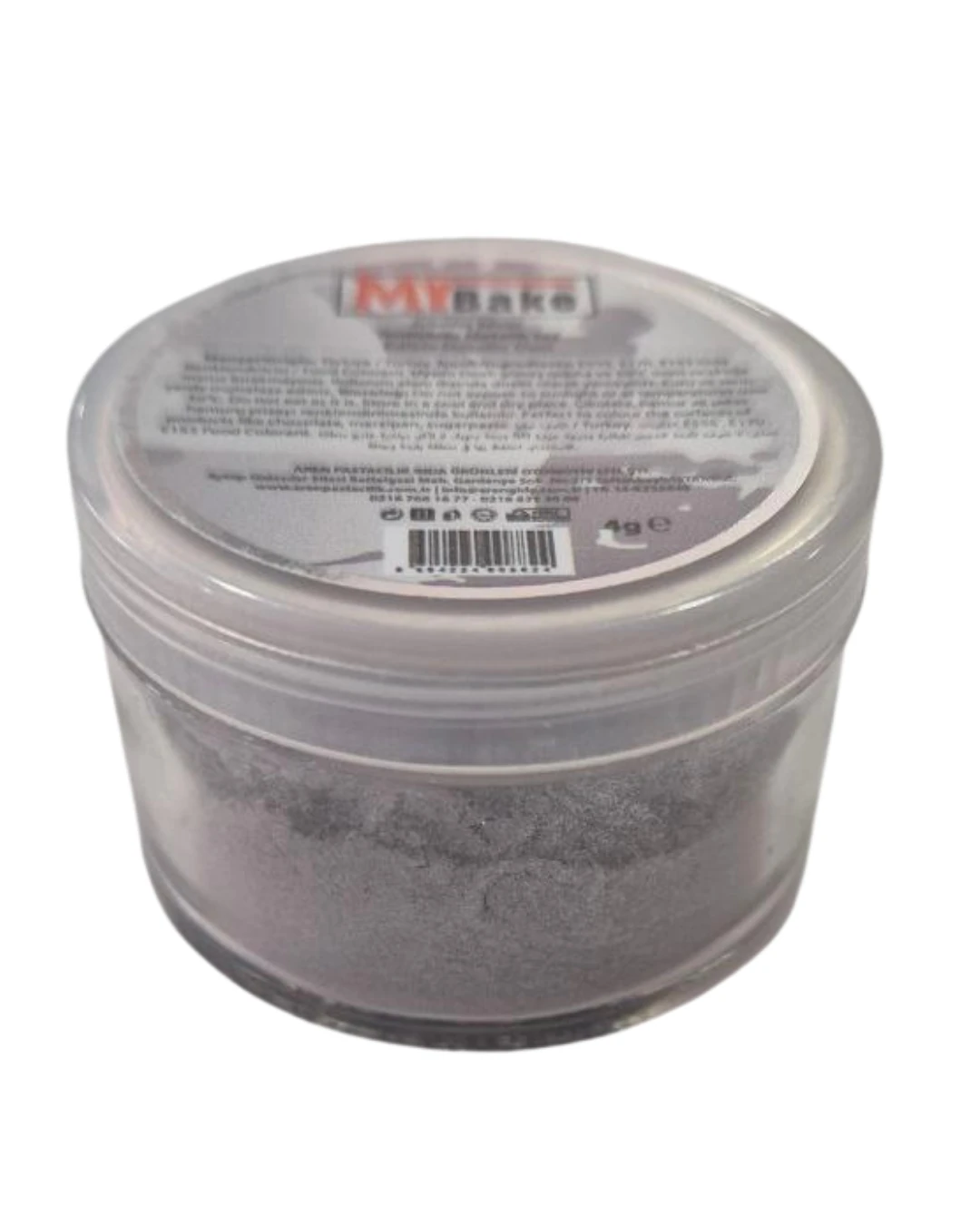 YENİLEBİLİR GÜMÜŞ METALİK TOZ 4 GR