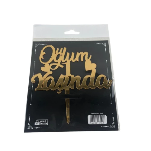 PLEKSİ OĞLUM 1 YAŞINDA GOLD