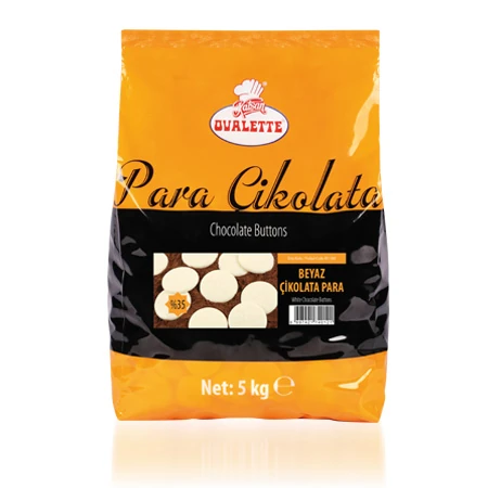 Fildişi Para (Pul) Çikolata 5 Kg