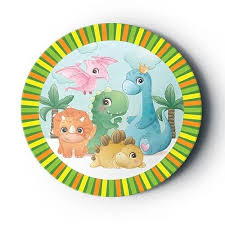 8'Lİ KARTON TABAK DİNOZOR